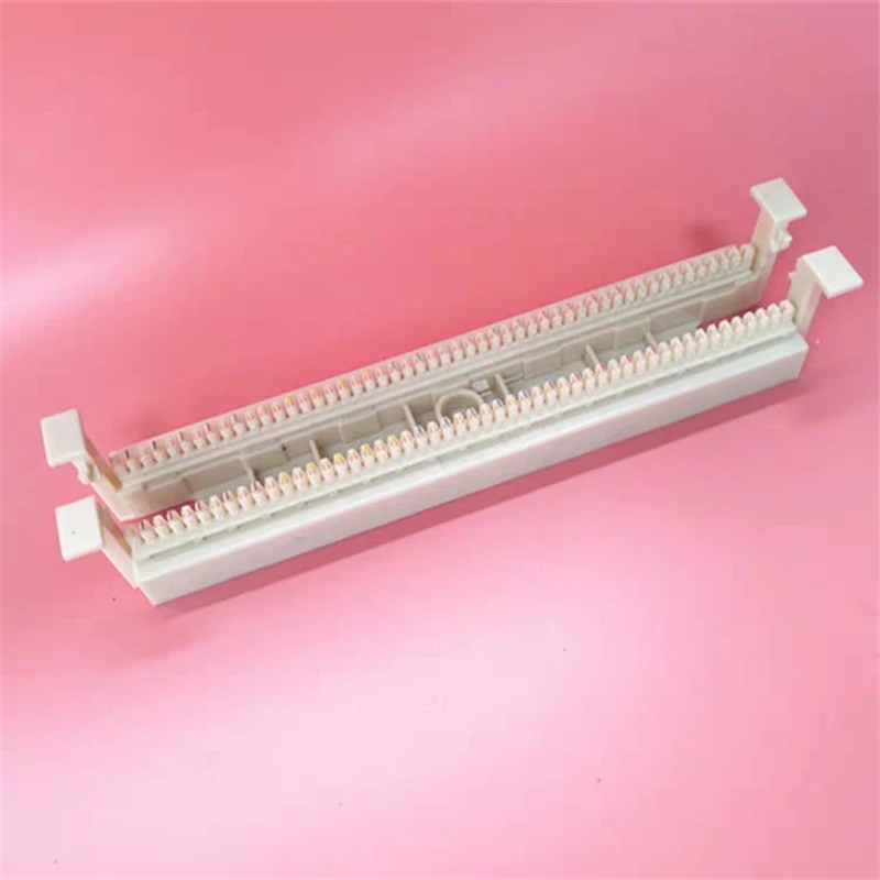 110 패치 패널용 110 분배 프레임 음성 모듈, 50 쌍 100 쌍 전화 모듈, 로트당 10 개