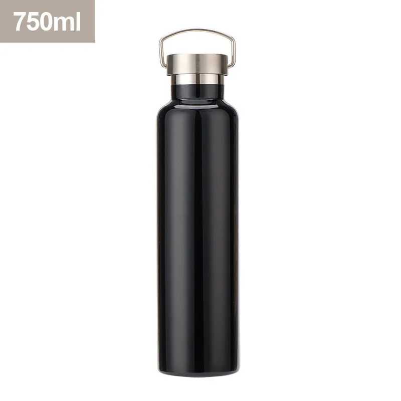 500/600/750/1000ML Stainless Steel Thermos Vacuum Insulated Water Bottle Flask Cup Travel Cycling Hiking Camping Sport Bottles
