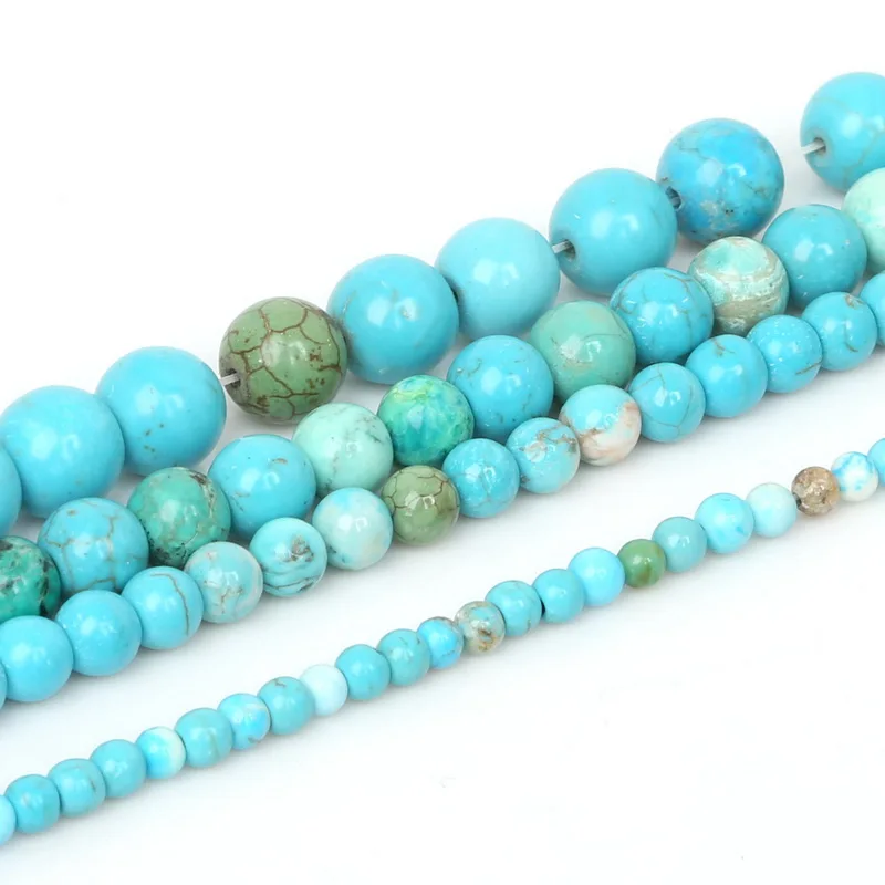 1strand/pack Natural Calaite Stone Beads Round Loose Spacer Beads For Jewelry Making DIY Bracelet&Necklace 4/6/8/10mm