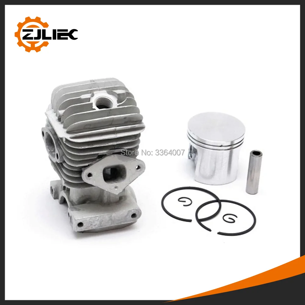 Kit cylindre-Piston 34mm adapté pour scie à chaîne 25cc 2500 2525 2500 Zenoah Komatsu G2500