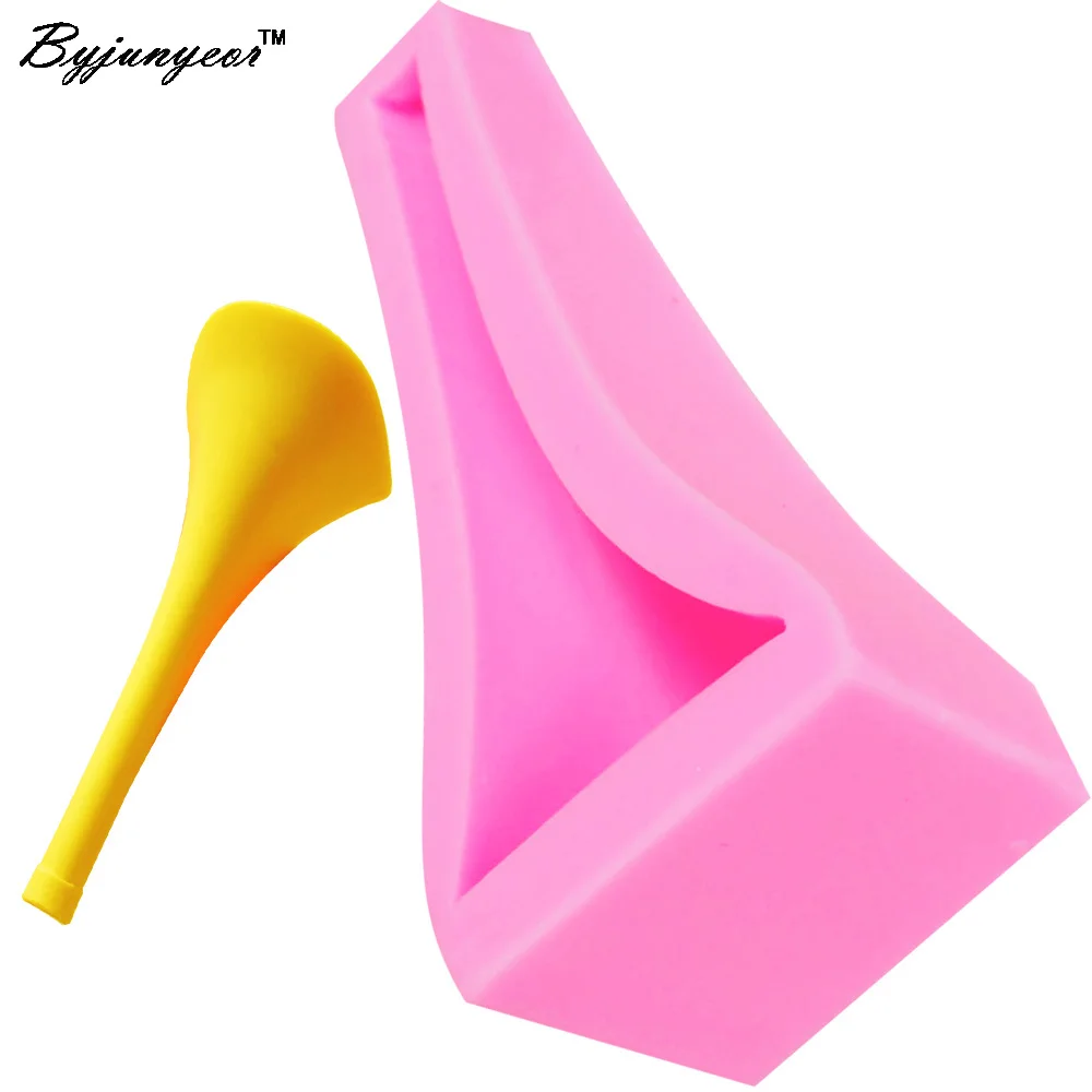 11.5CM Heel Of High-heeled Shoes UV Resin Silicone Mold Fondant Chocolate Candy Gumpaste Lollipop Crystal Epoxy Soft Clay Bake