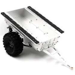 1/10 Scale Aluminum Trailer Lorry for Traxxas trx4 SCX10 CC01 F350 HILUX 90034 D90 RC Crawler