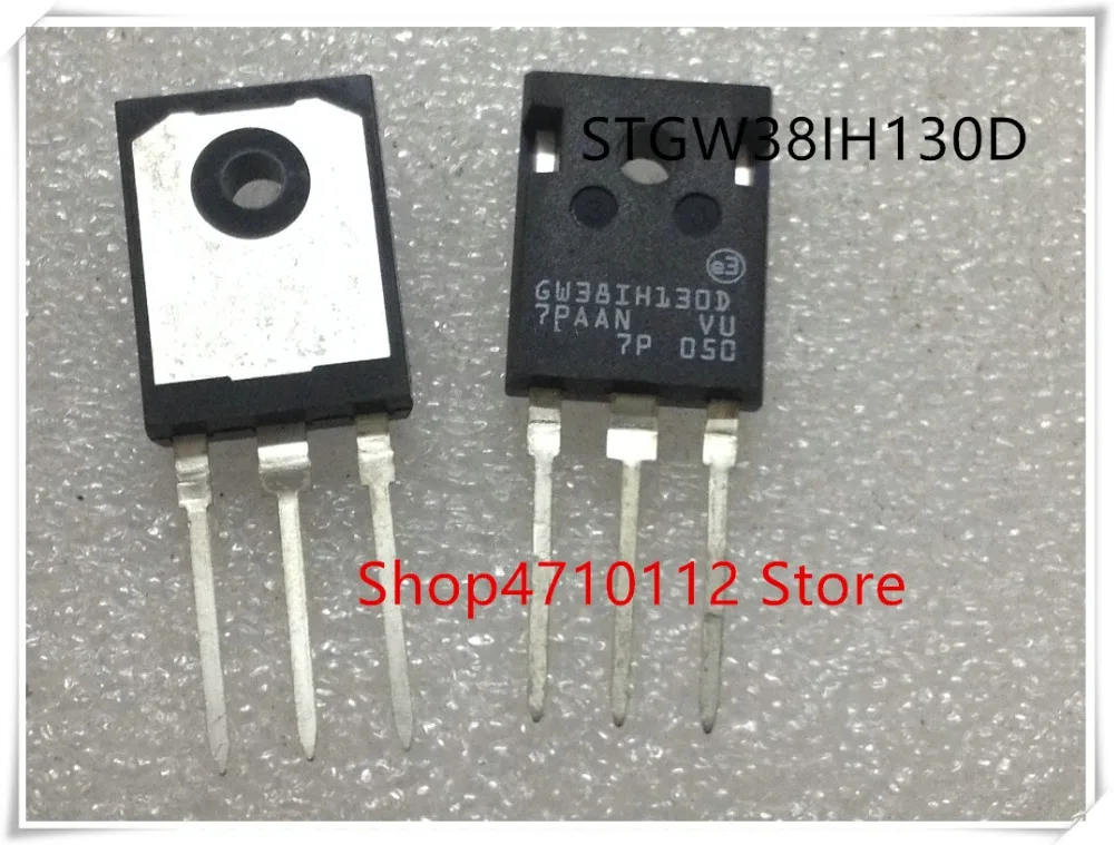 

NEW 10PCS/LOT STGW38IH130D STGW38IH130 38IH130D 38IH130 TO-247 IC