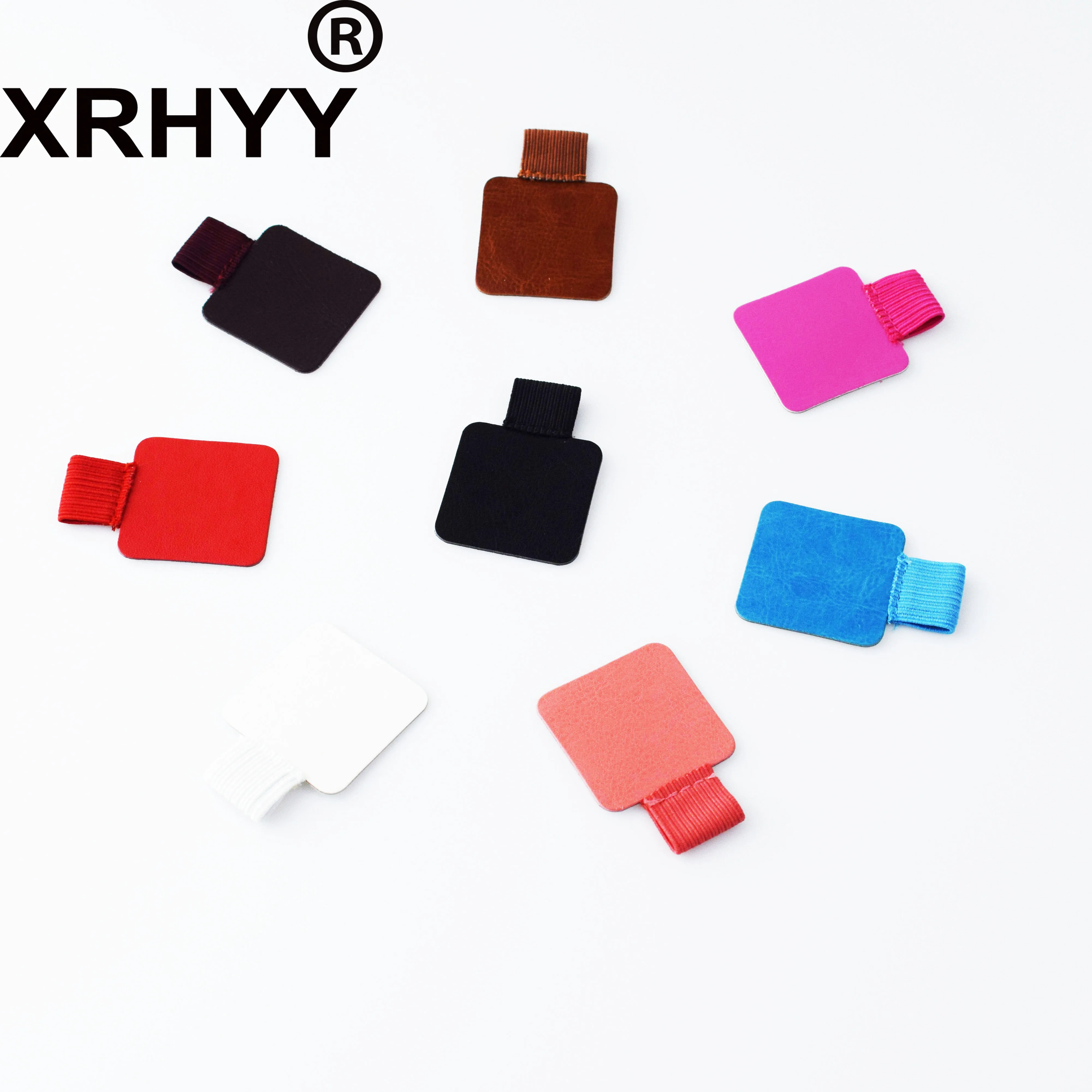 XRHYY 6 Pcs Traveler's Notebook Pen Holder Pen Loop Adhesive with Elastic Band For Tablet, Journals Clipboards Ramdon Colors