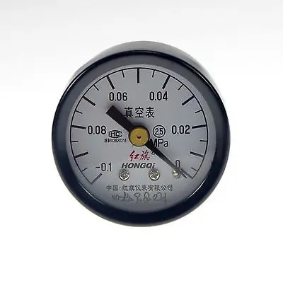 Vacuum Gauge Air Pressure Gauge Universal Gauge M10*1 40mm Dia -0.1-0Mpa