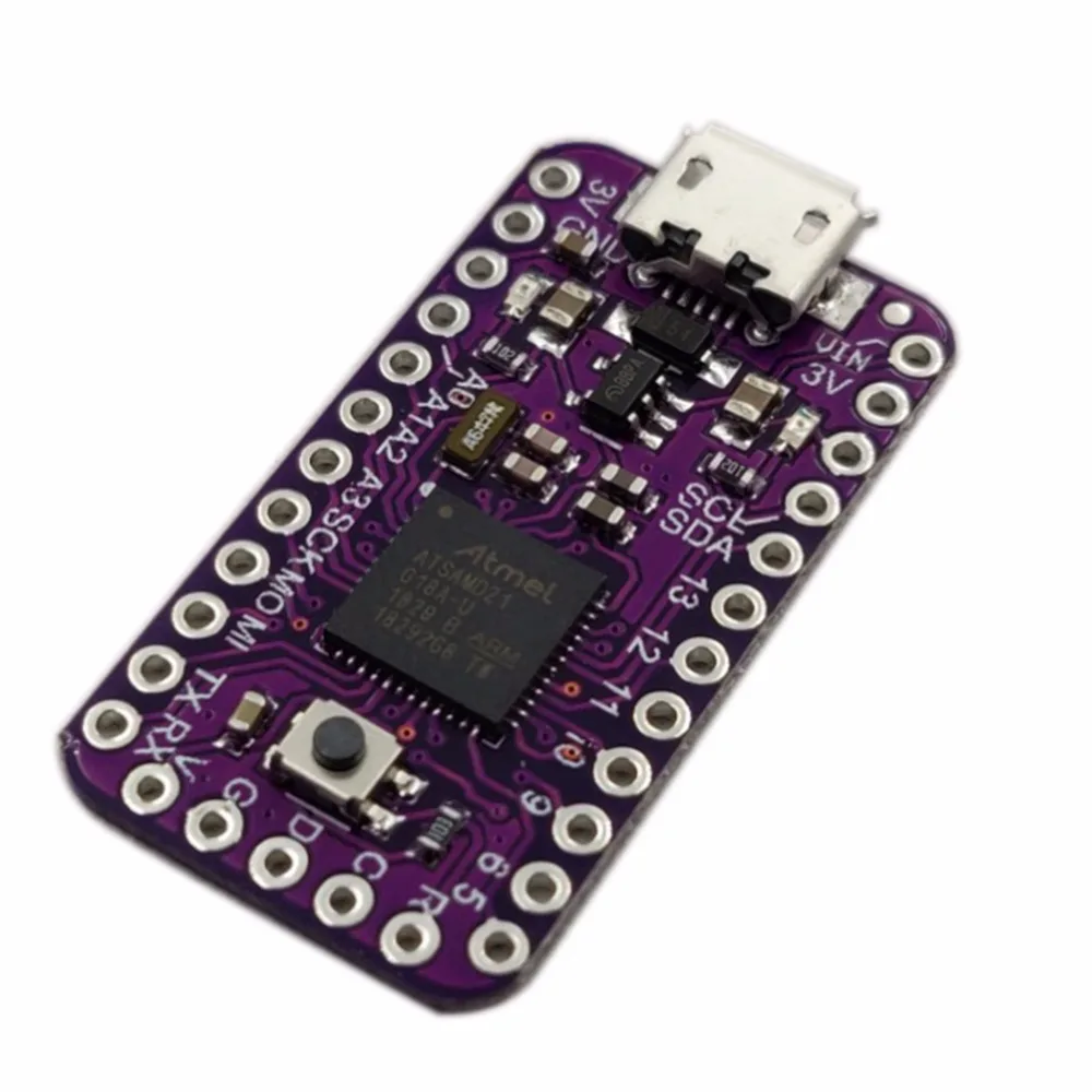 GY-SAMD21 SAMD21 Mini Breakout Sensor Module Pro Mini-sized for Arduino IDE ATSAMD21G18,32-bit ARM Cortex-M0 FZ3482