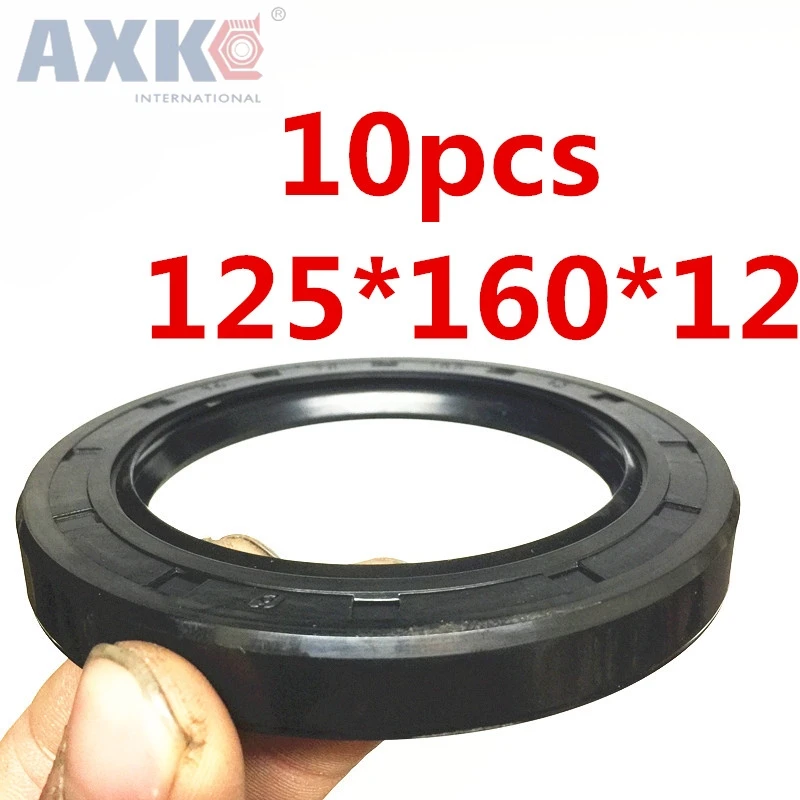 

AXK 10pcs TC125X160X12 Skeleton Oil Seal Seals high-quality Seals Radial shaft seals Nitrile rubber