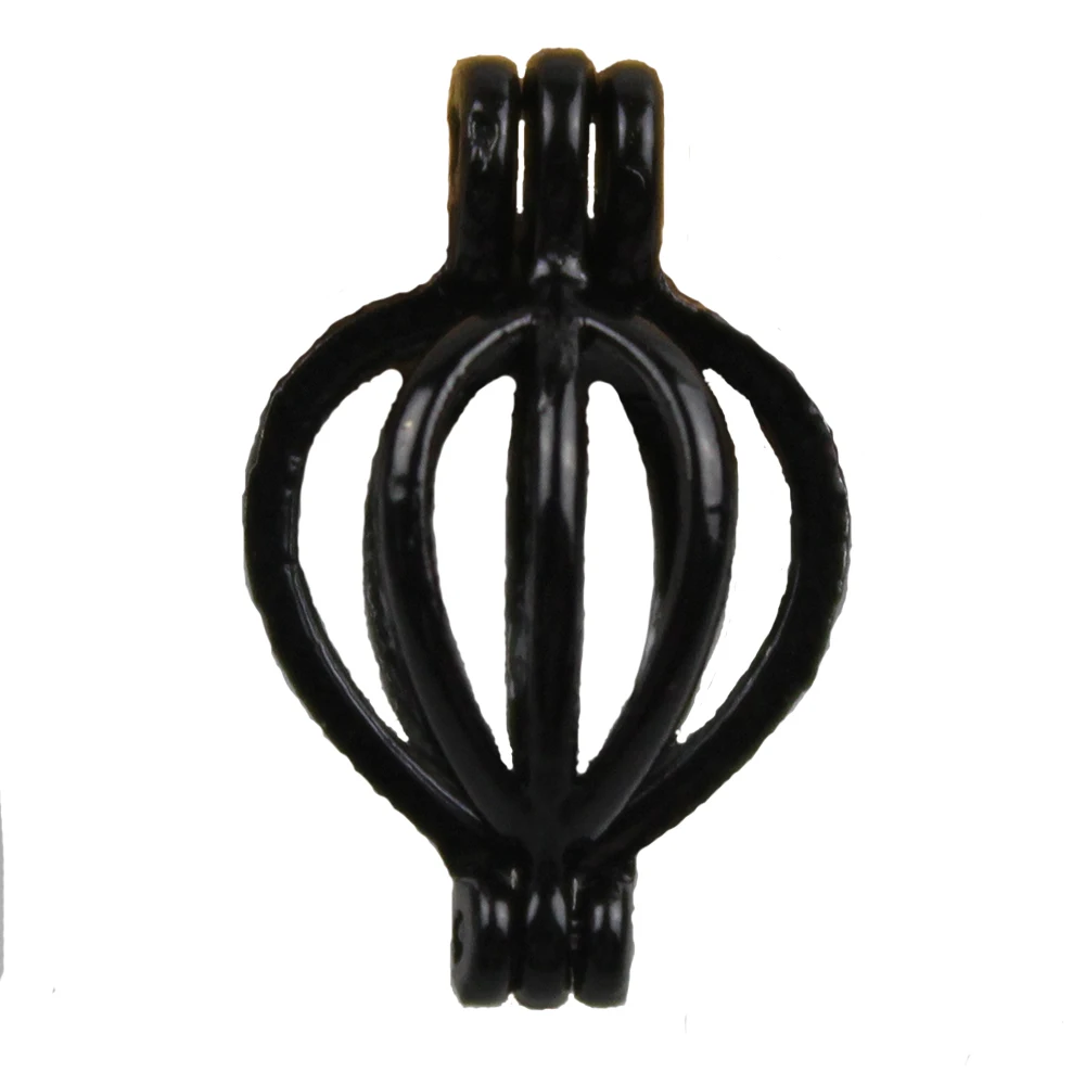 5pcs Black Plated,Strange shape Small Cage,Alloy Material Accessories，Perfume Essential Oil Aromatherapy Diffuser Pendant