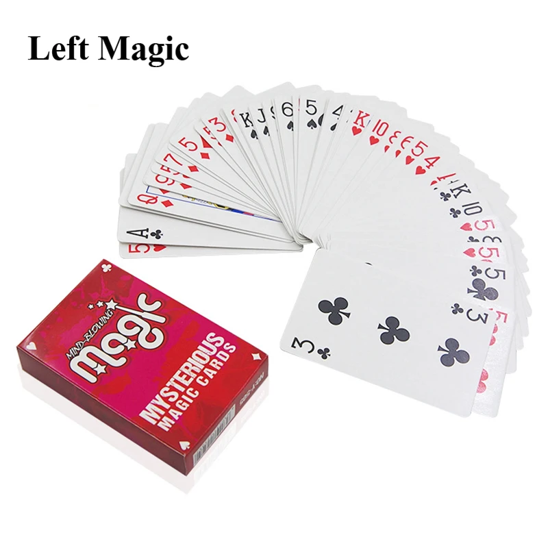 Poker Deck Magic Tricks  Mind-Blowing Mysterious Magic Cards Playing Card Magic Props Close Up Magic Mentalism Street