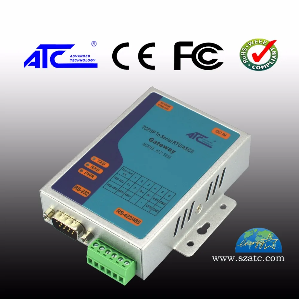 Industrial grade single port high cost performance MODBUS serial port transfer network imported from the United States ATC-3002