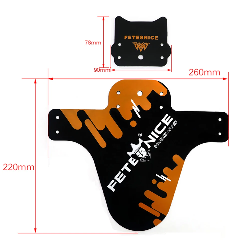 Bicycle Mudguard Road Bike MTB Fenders Mud Guards Wings For Bicycle Front Fenders Lightest Bike Fenders