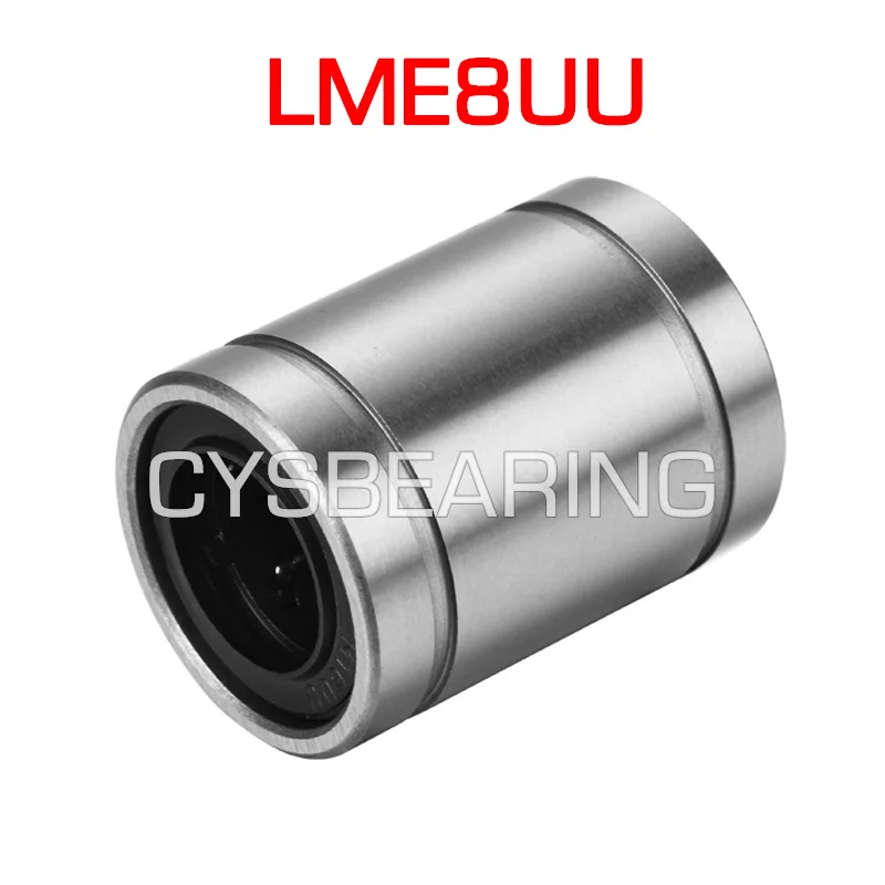 LME08UU Linear Motion Ball Bearings 8*16*25MM Standard LME8UU LME8 LME08 UU