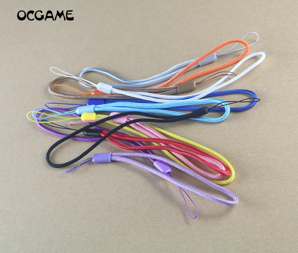 OCGAME 50 шт./лот Многоцветный Плетеный ремешок для запястья для ремешка GBA SP