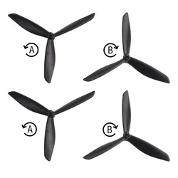 2 Pairs upgrade propeller blades For MJX B3 H501S HS700 H501C Hubsan RC drone Spare Parts