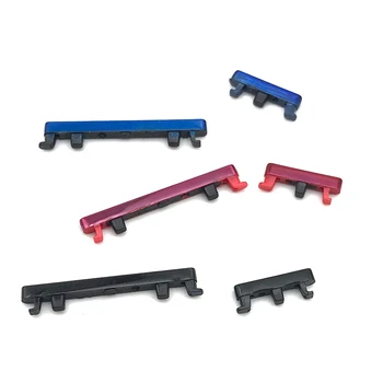 2 ピース/ロット、Xiaomi Redmi Note 7 8 9 Pro 9S / Mi 10 / Mi 10 Pro サイド電源キー + ボリュームボタンセット交換修理用にテスト済み