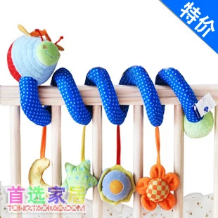 

Free shipping new born baby toy for 0~12months Itslmagical baby toy car hanging bed hanging bed rattles response paper brand