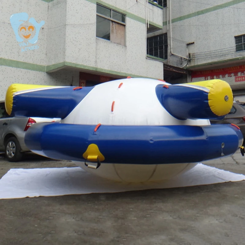 Giant Inflatable Water Floating Sea Park Games Fun Summer Toys Inflatable Saturn With Beam Summer Pool Beach Fun