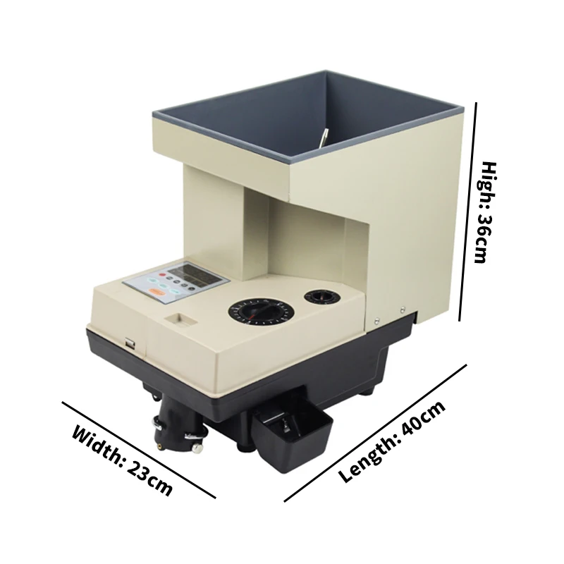 YT-618 Electronic Automatic Coin Sorter money Counter 110v/220v Coin Counting machine Counting range 1-999 pieces