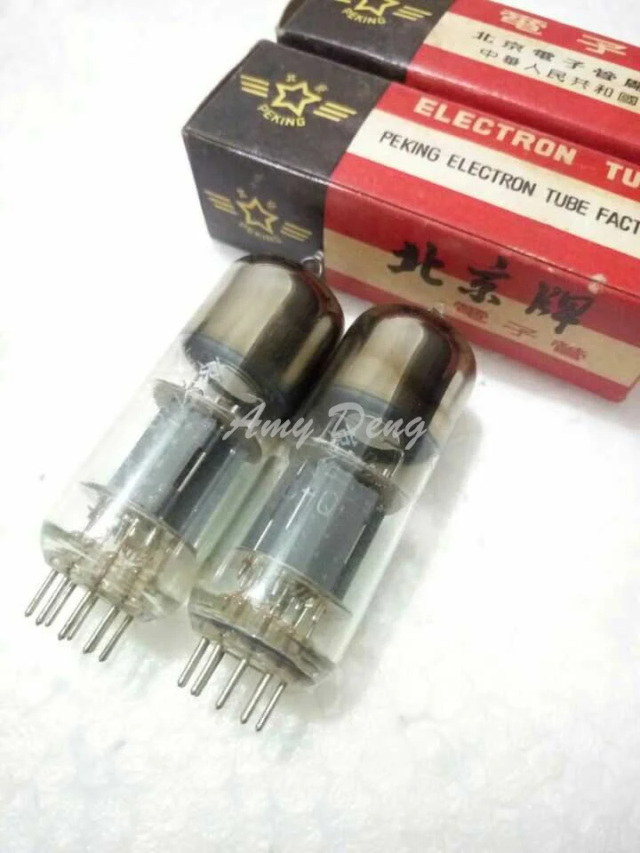 The original box is highly reliable, Beijing 6N6 electron tube, Q class E182CC/12BH7/7119/5687 electron tube