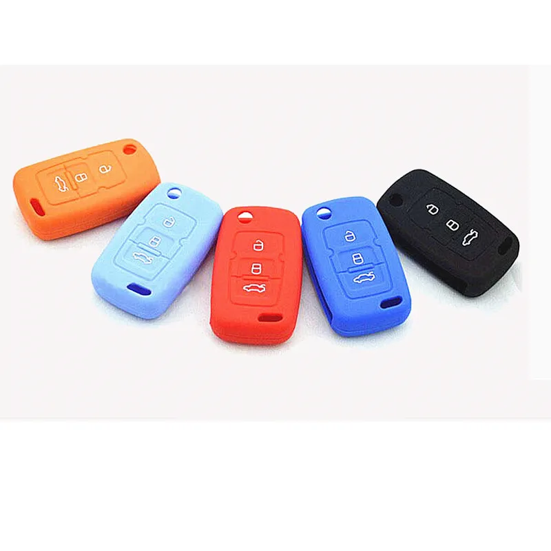 Newest For Geely Emgrand EC7 EC718 EC715 Global Hawk GX7 Car Key Case Cover Protect Folding Car Key Auto Accessories car styling