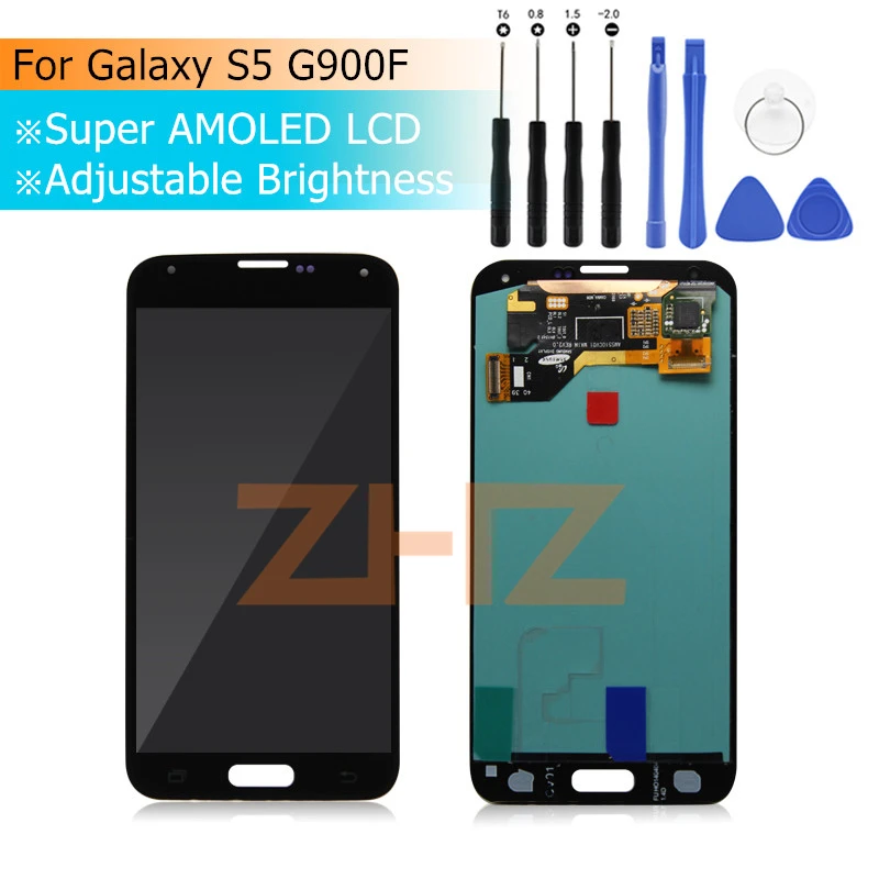 

For Samsung Galaxy S5 G900F LCD Display Screen Touch Digitizer Assembly for Samsung Galaxy S5 G900M G900I G900M Screen Replaceme