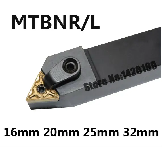 Herramientas de corte de torno CNC, herramienta de torneado externo, MTBNR1616H16 MTBNR2020K16 MTBNR2525M16 MTGNL1616H16 MTBNL, 1 ud.