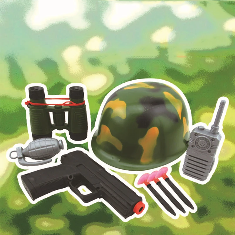 Engenheiro bombeiro soldado polícia arma ferramentas criança brinquedo crianças presente fingir jogar casa simulação kit de reparo