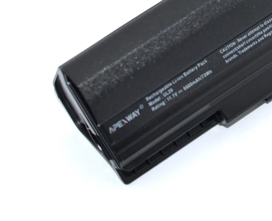 ApexWay Laptop Battery for Asus Eee PC UL20 UL20A UL20F UL20FT UL20G UL20GU UL20VT A32-UL20 90-NX62B2000Y