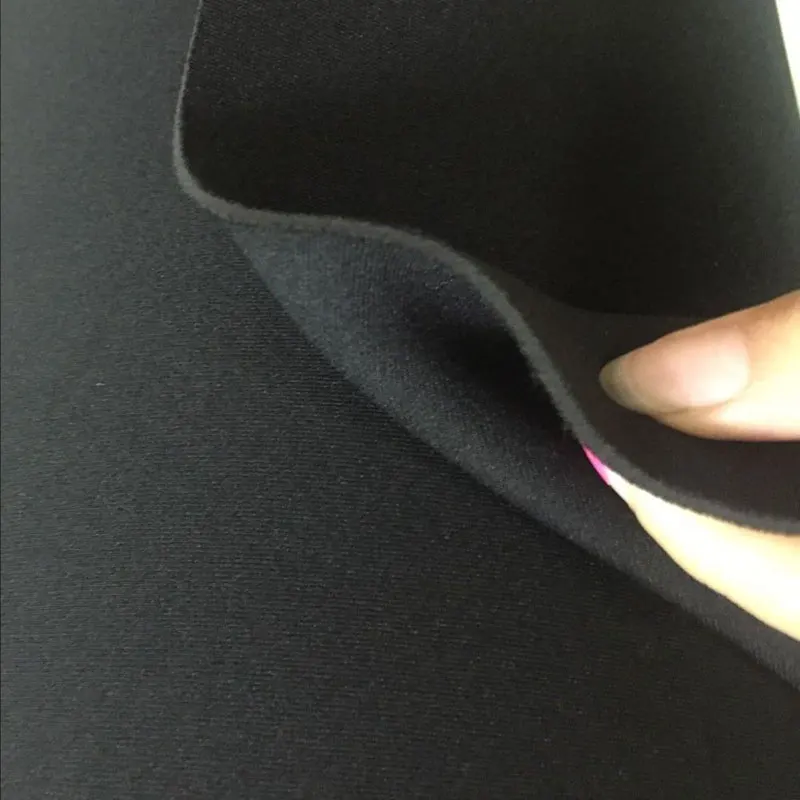 2.5MM black SRB Neoprene fabrics compound Polyester fiber layer