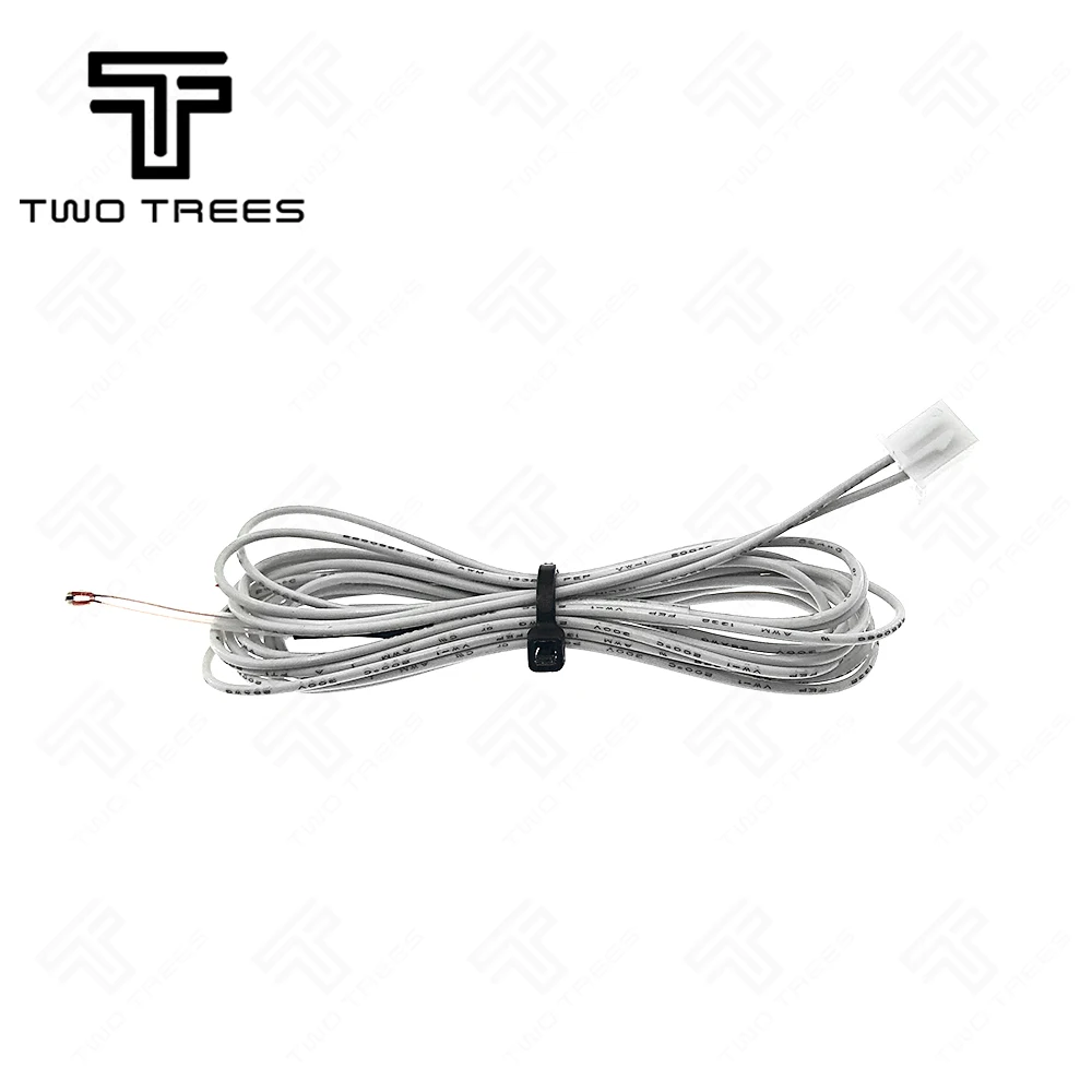 3D Printer Part 100K line with XH2.54 Head White or Black color & 100K Line With XH 2.54 Head Black for 3d printer Reprap Mend