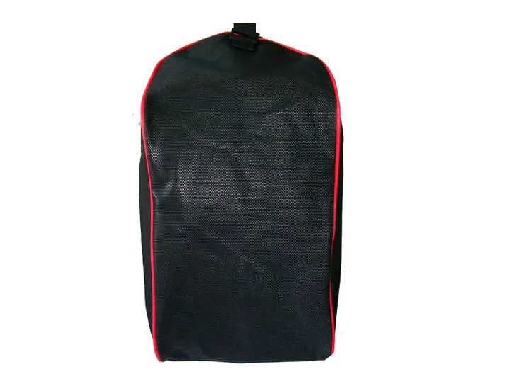 free shipping  roller skates bag black-red color