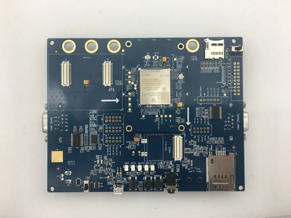 Original BG96 BG96MA-128-SGN Cat M1/Cat NB1 NBIoT development board B1/ B2/ B3/ B4/ B5/ B8/ B12/ B13/ B18/ B19/ B20/ B26/B28