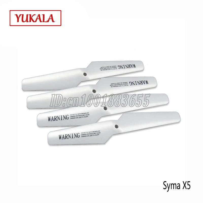 Бесплатная доставка, оптовая продажа, запасные части SYMA X5C, главные лезвия для SYMA X5C 2,4G, 4-канальный пульт дистанционного управления, Квадрокоптер