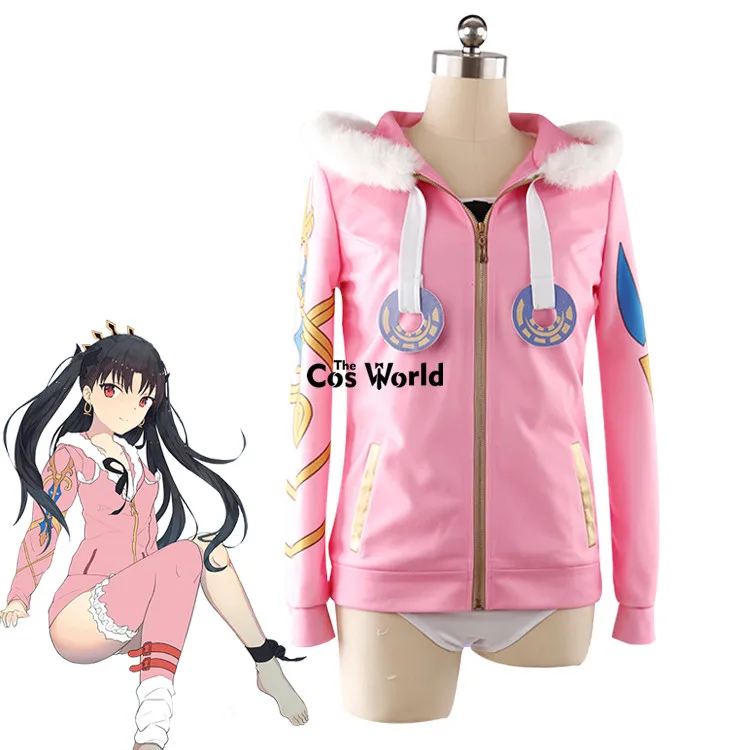 Fgo destino grande pedido ishtar tohsaka rin casacos biquíni maiô roupa de banho traje anime personalizar trajes cosplay