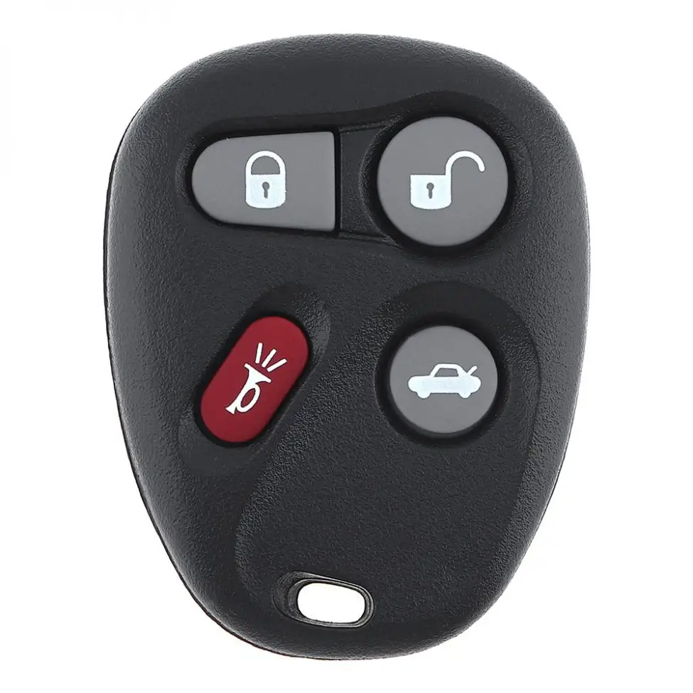 315 Mhz 4 Nút Móc Khóa Xe Ô Tô Nhập Remote Key Fob ABO1502T Có Chip Dành Cho Xe Chevrolet Impala Monte Carlo 2001 2002 2003 2004 2005