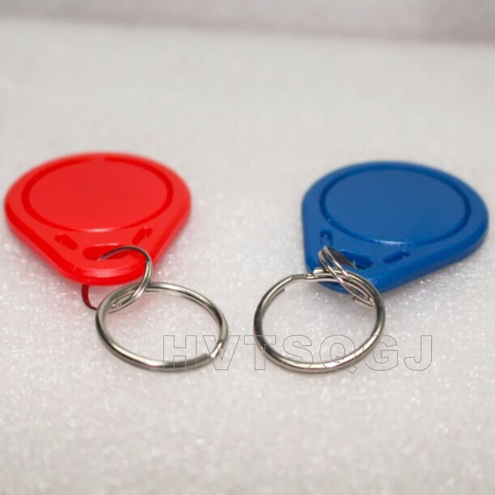 Free Shipping 20PCS/Lot ISO14443A RFID 13.56MHz S50 Smart IC Key Fobs/Key Fobs/#3H 1K Memory Waterproof