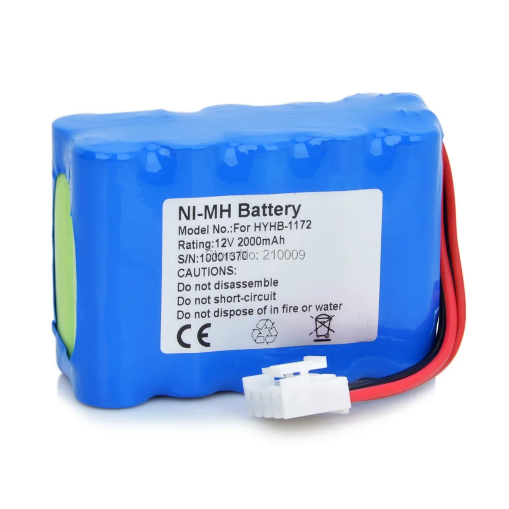 Biomedical Medical Battery Replacement For  HYHB-1172,ECG-1A, ECG-2201 ECG Medical equipment batteries