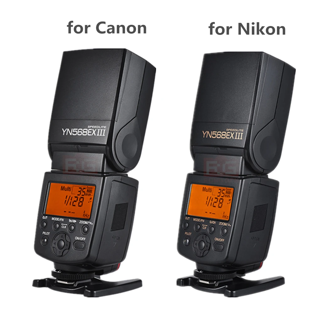 YONGNUO YN568EX III YN-568EX III TTL Wireless HSS Flash Speedlite for Canon Nikon DSLR Camera Compatible YN600EX-RT II YN568EXII