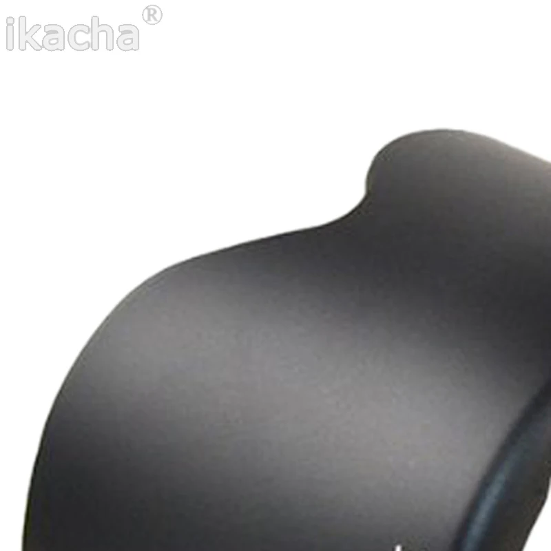 블랙 카메라 렌즈 후드 ET-60 II ET60II 꽃잎 버클 렌즈 후드, 캐논 EF 75-300mm F/4-5.6 III 및 EF-S 55-250mm f/4-5.6 IS