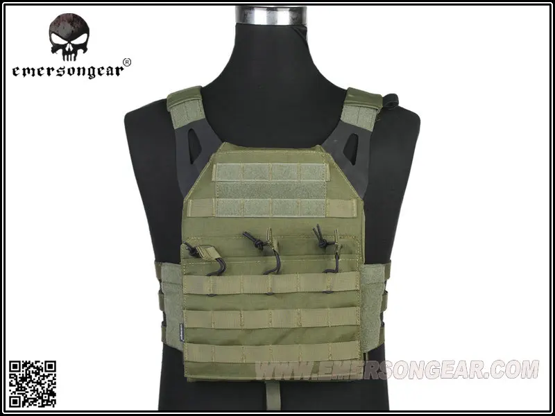 

EMERSON JPC Tactical Vest - paperback edition, TC SE Airsoft Paintball Shooting MOLLE Vest Green EM7344G