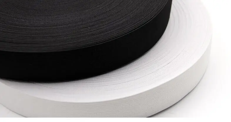 40m/lot elastic rubber band clothing accessories nylon webbing garment sewing accessories width 20mm25mm30mm 35mm 40mm 45mm 50mm