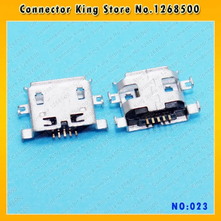 ChengHaoRan Micro 5pin USB connector 0.8 B type connector charging port for ZTE V880 and other mobile,MC-023