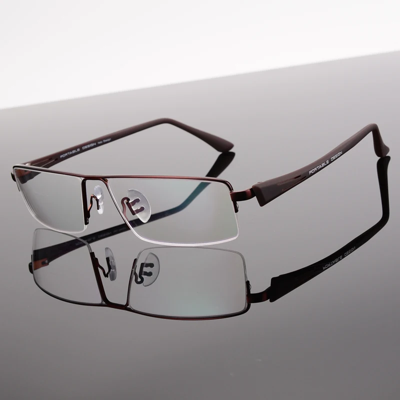 Toptical Half Rim Commercial Glasses frame Myopia Glasses Big Men Ultra-light big Plain Eyeglasses Frame Male