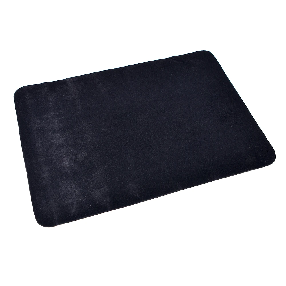 Professional Close Up Poker Deck Card Mat(41*30cm,Black) Magicians Mat Pad Magic Tricks Illusion Accessories Gimmick Props