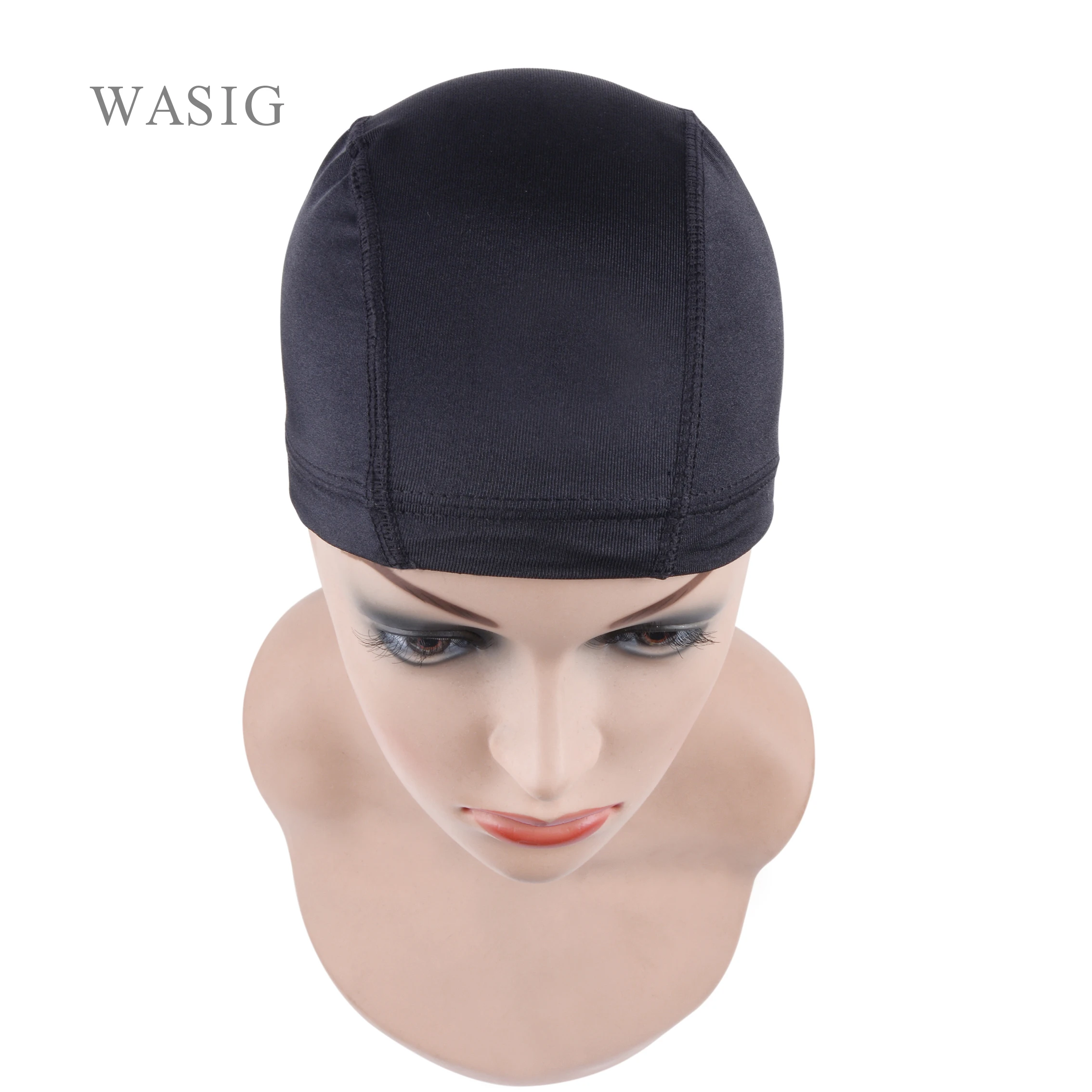 3pcs Glueless Wig Cap Wig Liner Cheap Black Wig Caps For Making Wigs Spandex Elastic Dome Wig Cap