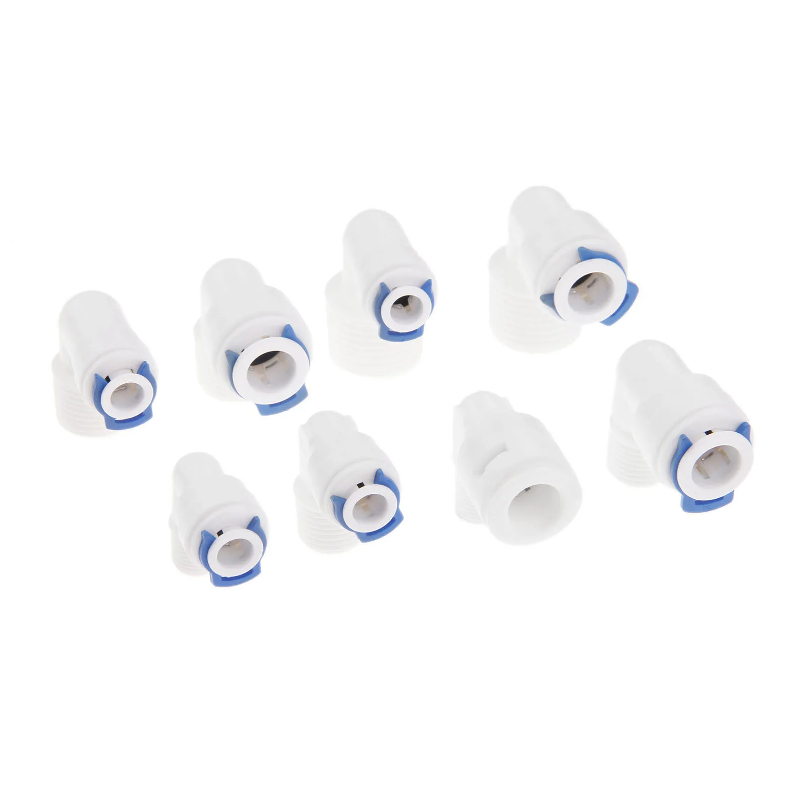 5Pcs BSP Male Connector Quick Connection Fitting 1/4