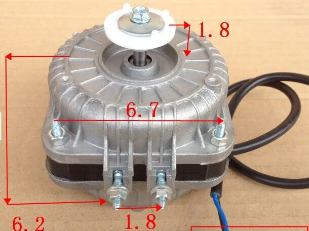 25W Refrigerator motor freezer motor with fan blade