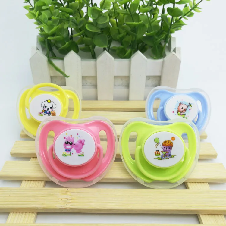 Hot Sale Preety Baby Newborn Silicone Nipple Soother Pacifier Cartoon Animal Infant Orthodontic Dummy Teether