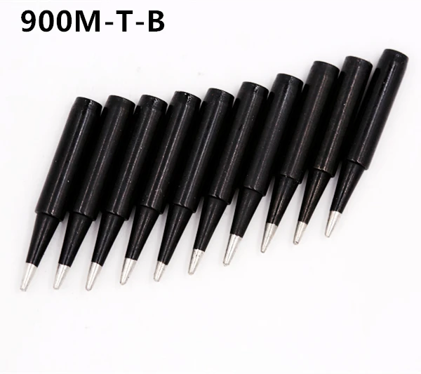 SZBFT 10 piece Black 900M-T-B Series Horseshoe type iron head Welding tip Soldering iron tip