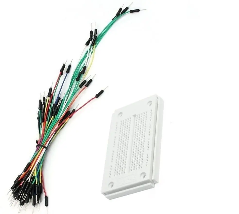 Breadboard 270จุด PCB 23X12 SYB-46 + 65Pcs สายจัมเปอร์สำหรับ Arduino